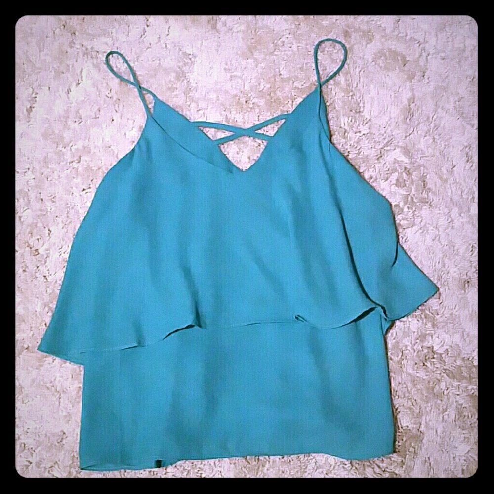 Dressy double layered top